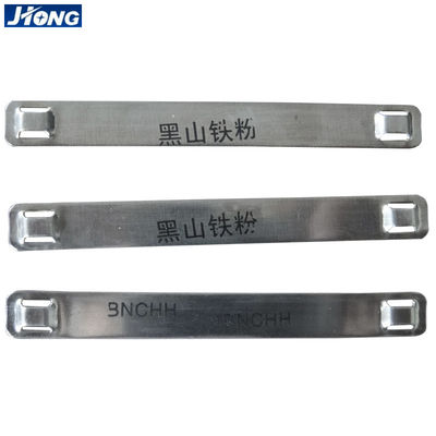 Cina Pelat Marker Stainless Steel SS304, Pelabel Tag Kabel SS Fire Retardant pemasok