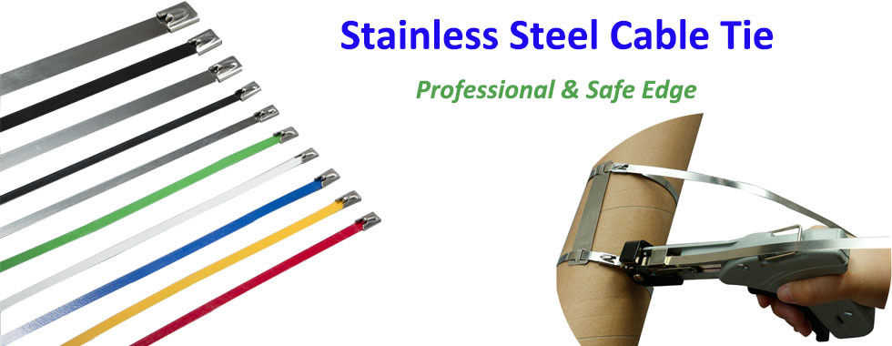 Cina terbaik Kabel Stainless Steel Zip Ties penjualan