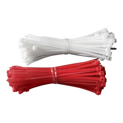 Cina Cuaca Tahan Nylon Cable Ties 4 Inch Zip Ties Untuk Pagar Pengikatan pemasok