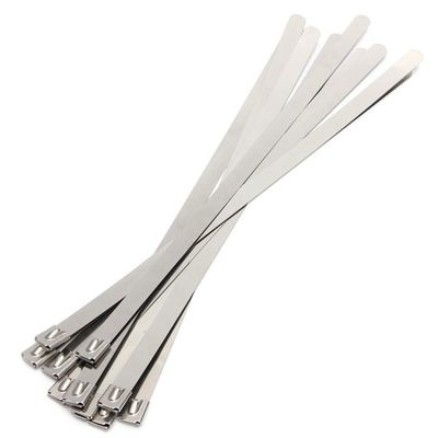 Cina Kabel Bunding Baru Kabel Aluminium Ties, Aluminium Zip Ties 100pcs / Bag pemasok