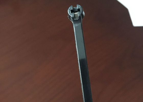 Kekuatan Tinggi Uv Tahan Tahan, Nylon 66 Cable Ties Dengan Baja Gigi pemasok