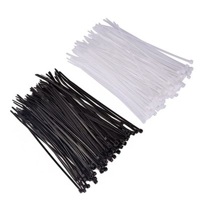 Stainless Steel Barb Nylon Cable Ties / Zip Outdoor Ties 4.8mm Lebar pemasok